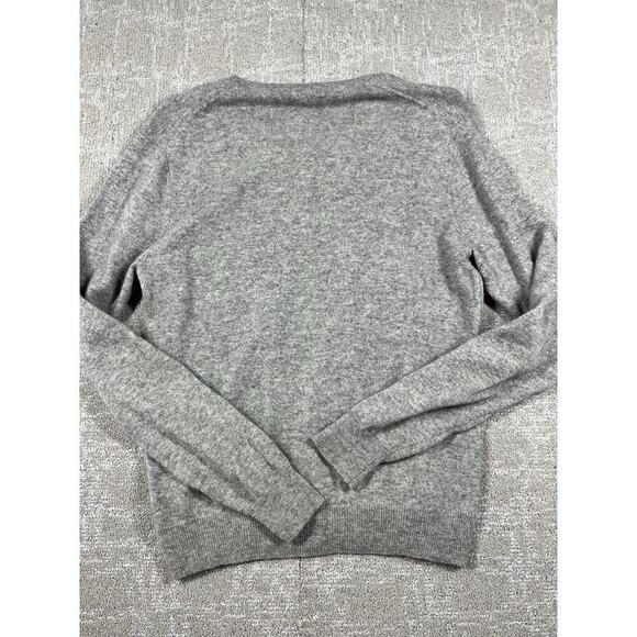 Club Room Estate Cashmere 2-ply 100% Cashmere Gray Sweater Size Small FLAWED - Picture 7 of 7